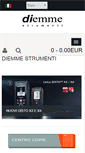 Mobile Screenshot of diemmestrumenti.it